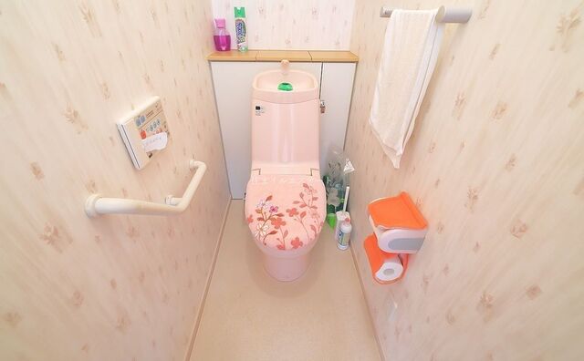 2階にもトイレがあるので助かります