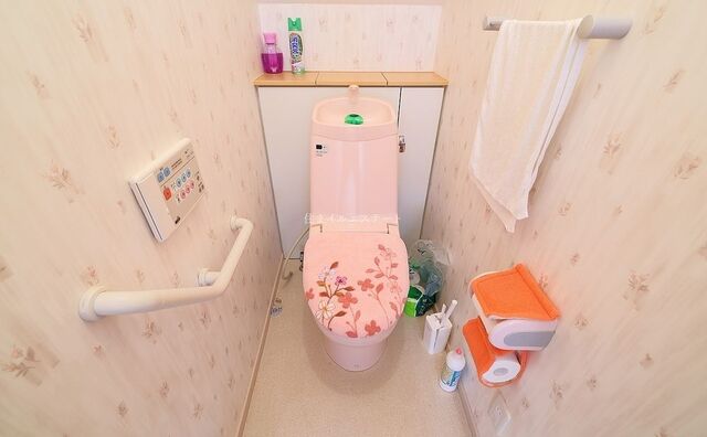 2階にもトイレがあるので助かります